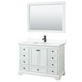 thumbnail image 1 of Wyndham Collection Wcs202048s-Vca-M46 Deborah 48" Free Standing Single Basin Vanity Set -, 1 of 7