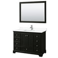 thumbnail image 1 of Wyndham Collection WCS202048SDEWCUNSM46 Deborah 48" Free Standing Single Basin Vanity Set, 1 of 6