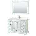 thumbnail image 1 of Wyndham Collection Wcs202048s-Vca-M46 Deborah 48" Free Standing Single Basin Vanity Set -, 1 of 7