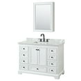 thumbnail image 1 of Wyndham Collection WCS202048SWBCMUNSMED Deborah 48" Free Standing Single Vanity Set -, 1 of 7