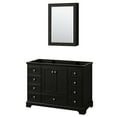 thumbnail image 1 of Wyndham Collection Wcs202048scxsxxmed Deborah 47-1/4" Free Standing Single Wood Vanity, 1 of 7