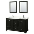 thumbnail image 1 of Wyndham Collection WCS202060DDEGTUNSM24 Deborah 60" Free Standing Double Basin Vanity Set, 1 of 7