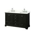 thumbnail image 1 of Wyndham Collection WCS202060DDEGTUS3MXX Deborah 60" Free Standing Double Basin Vanity Set, 1 of 7