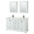 thumbnail image 1 of Wyndham Collection WCS202060DWBC2UNSMED Deborah 60" Free Standing Double Basin Vanity Set, 1 of 7
