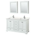 thumbnail image 1 of Wyndham Collection Wcs202060d-Vca-Med Deborah 60" Free Standing Double Basin Vanity Set -, 1 of 7