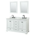 thumbnail image 1 of Wyndham Collection WCS202060DWBCMUNOM24 Deborah 60" Free Standing Double Vanity Set -, 1 of 7