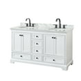 thumbnail image 1 of Wyndham Collection WCS202060DWBCMUNOMXX Deborah 60" Free Standing Double Vanity Set -, 1 of 7