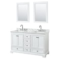 thumbnail image 1 of Wyndham Collection WCS202060DWHCMUNSM24 Deborah 60" Free Standing Double Vanity Set -, 1 of 7