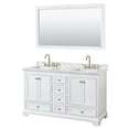 thumbnail image 1 of Wyndham Collection WCS202060DWGCMUNSM58 Deborah 60" Free Standing Double Vanity Set -, 1 of 7