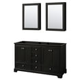 thumbnail image 1 of Wyndham Collection WCS202060DDECXSXXMED Deborah 59-1/4" Double Free Standing Wood Vanity, 1 of 7