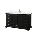 thumbnail image 1 of Wyndham Collection WCS202060SDEC2UNSMXX Deborah 60" Free Standing Single Basin Vanity Set, 1 of 6