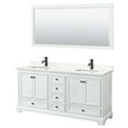 thumbnail image 1 of Wyndham Collection Wcs202072d-Qtz-Unsm70 Deborah 72" Free Standing Double Basin Vanity Set, 1 of 7