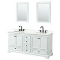 thumbnail image 1 of Wyndham Collection WCS202072DWBGTUS3M24 Deborah 72" Free Standing Double Basin Vanity Set, 1 of 7