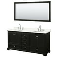 thumbnail image 1 of Wyndham Collection Wcs202072d-Qtz-Us3m70 Deborah 72" Free Standing Double Basin Vanity Set, 1 of 7