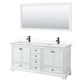 thumbnail image 1 of Wyndham Collection WCS202072DWBWCUNSM70 Deborah 72" Free Standing Double Basin Vanity Set, 1 of 7