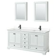 thumbnail image 1 of Wyndham Collection WCS202072DWBWCUNSMED Deborah 72" Free Standing Double Basin Vanity Set, 1 of 7