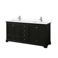 thumbnail image 1 of Wyndham Collection WCS202072DDEWCUNSMXX Deborah 72" Free Standing Double Basin Vanity Set, 1 of 6