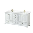thumbnail image 1 of Wyndham Collection WCS202072DWGWCUNSMXX Deborah 72" Free Standing Double Basin Vanity Set, 1 of 7
