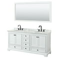 thumbnail image 1 of Wyndham Collection WCS202072DWBCMUNOM70 Deborah 72" Free Standing Double Vanity Set -, 1 of 7
