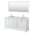 thumbnail image 1 of Wyndham Collection WCS202072DWGCMUNOM70 Deborah 72" Free Standing Double Vanity Set -, 1 of 7