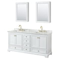 thumbnail image 1 of Wyndham Collection WCS202072DWGCMUNSMED Deborah 72" Free Standing Double Vanity Set -, 1 of 7
