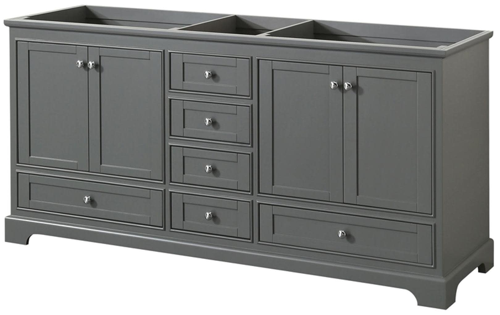 Wyndham Collection Wcs202072dcxsxxmxx Deborah 71" Double Free Standing