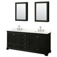 thumbnail image 1 of Wyndham Collection WCS202080DDEWQUS3MED Deborah 80" Free Standing Double Basin Vanity Set, 1 of 7