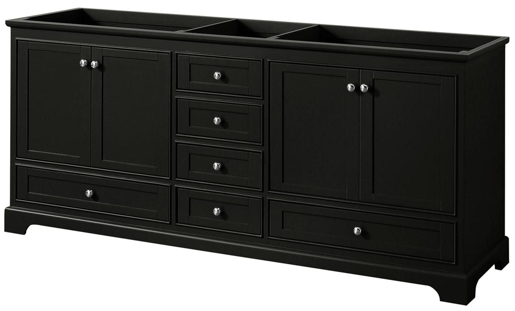 Wyndham Collection Wcs202080dcxsxxmxx Deborah 79" Double Free Standing