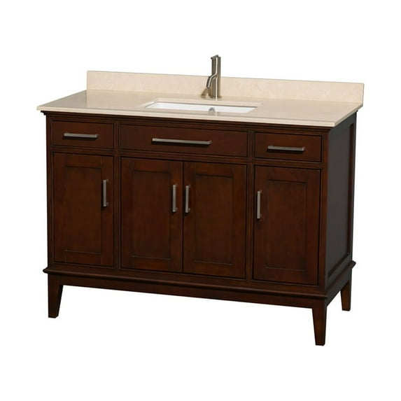 Wyndham Collection Wcv161648sunsmxx Hatton 44" Free Standing Vanity Set