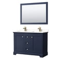 thumbnail image 1 of Wyndham Collection WCV232348DBLWQUNSM46 Avery 48" Free Standing Double Basin Vanity Set -, 1 of 7