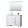 thumbnail image 1 of Wyndham Collection WCV232348DWGWCUNSM46 Avery 48" Free Standing Double Basin Vanity Set -, 1 of 7