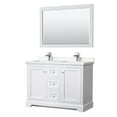 thumbnail image 1 of Wyndham Collection Wcv232348d-Vca-M46 Avery 48" Free Standing Double Basin Vanity Set -, 1 of 7