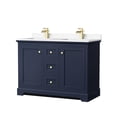 thumbnail image 1 of Wyndham Collection WCV232348DBLWCUNSMXX Avery 48" Free Standing Double Basin Vanity Set -, 1 of 7