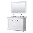 thumbnail image 1 of Wyndham Collection WCV232348DWBCMUNOM46 Avery 48" Free Standing Double Basin Vanity Set -, 1 of 7