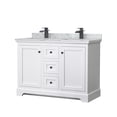 thumbnail image 1 of Wyndham Collection WCV232348DWBCMUNSMXX Avery 48" Free Standing Double Basin Vanity Set -, 1 of 7