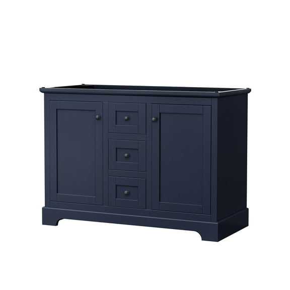 Wyndham Collection Wcv232348dcxsxxmxx Avery 48" Single Free Standing Vanity Cabinet Only -