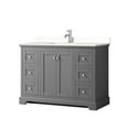 thumbnail image 1 of Wyndham Collection WCV232348SKGWQUNSMXX Avery 48" Free Standing Single Basin Vanity Set -, 1 of 7
