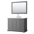 thumbnail image 1 of Wyndham Collection WCV232348SKGGTUS3M46 Avery 48" Free Standing Single Basin Vanity Set -, 1 of 7