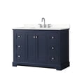 thumbnail image 1 of Wyndham Collection WCV232348SBCGTUS3MXX Avery 48" Free Standing Single Basin Vanity Set -, 1 of 7