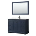 thumbnail image 1 of Wyndham Collection WCV232348SBBWCUNSM46 Avery 48" Free Standing Single Basin Vanity Set -, 1 of 7