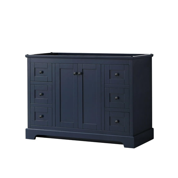 Wyndham Collection Wcv232348scxsxxmxx Avery 48" Single Free Standing Vanity Cabinet Only -