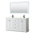 thumbnail image 1 of Wyndham Collection WCV232360DWBGTUNSM58 Avery 60" Free Standing Double Basin Vanity Set -, 1 of 7