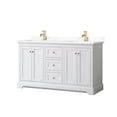 thumbnail image 1 of Wyndham Collection WCV232360DWGGTUNSMXX Avery 60" Free Standing Double Basin Vanity Set -, 1 of 7