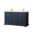 thumbnail image 1 of Wyndham Collection WCV232360DBLWQUNSMXX Avery 60" Free Standing Double Basin Vanity Set -, 1 of 7