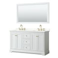 thumbnail image 1 of Wyndham Collection Wcv232360d-Qtz-Us3m58 Avery 60" Free Standing Double Basin Vanity Set -, 1 of 7