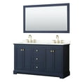 thumbnail image 1 of Wyndham Collection WCV232360DBLGTUS3M58 Avery 60" Free Standing Double Basin Vanity Set -, 1 of 7