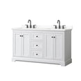 thumbnail image 1 of Wyndham Collection WCV232360DWBGTUS3MXX Avery 60" Free Standing Double Basin Vanity Set -, 1 of 7