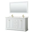 thumbnail image 1 of Wyndham Collection Wcv232360d-Vca-M58 Avery 60" Free Standing Double Basin Vanity Set -, 1 of 7