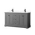 thumbnail image 1 of Wyndham Collection Wcv232360d-Vca-Mxx Avery 60" Free Standing Double Basin Vanity Set -, 1 of 7