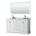 thumbnail image 1 of Wyndham Collection WCV232360DWBCMUNOM58 Avery 60" Free Standing Double Basin Vanity Set -, 1 of 7